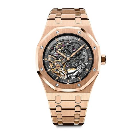 audemars piguet royal oak frosted gold skeleton|audemars piguet rose gold price.